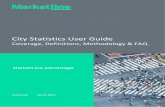 City Statistics User Guide - Marketline · City Statistics User Guide Coverage, Definitions, Methodology & FAQ ... The ‘Insight Framework’ tab allows you to explore nuances in