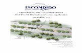 Citracado Parkway Extension Project 2013 TIGER ... · Standard Pacific will be constructing a unit development 742-with commercial services and parklands to the west of the Citracado