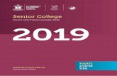 Parent information booklet 2019 2019 - St Andrew's ... · SACS - Senior College Parent Information Booklet 2019 3. Welcome to SACS Senior College, 2019. In many ways it is more of