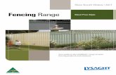 Fencing Range Steel Plus Style - BJ Howes Fencing Range Brochure...Steel Plus Style Your guide to the LYSAGHT® range of steel fencing products and solutions Fencing RangeNew South