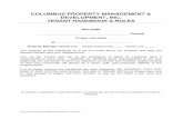 COLUMBUS PROPERTY MANAGEMENT & DEVELOPMENT, INC. TENANT … · Columbus Property Management & Development, Inc. TENANT HANDBOOK 4 of 39 G:\ArchSt\Compliance\HANDBOOK\handbook 7-3-2012.doc
