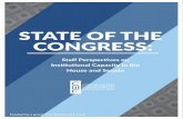STATE OF THE CONGRESScongressfoundation.org/storage/documents/CMF_Pubs/cmf-state-of-the... · Congress should re-examine its capacity to perform its role in Technology in Congress
