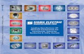 Leading Manufacturer Of Electrical Components For ... CATALOG.pdfSigma Electric Manufacturing Corp. is a contract manufacturer of assemblies containing metal castings and injection