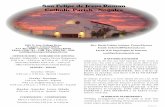 San Felipe de Jesus Roman Catholic Parish - Nogales Web Page Files/Bulletins/2018/1st Sunday of Lent...Emocionado porque ya comenzó la Cuaresma, pero algo triste porque será mi última