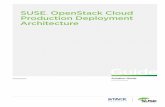 SUSE OpenStack Cloud Production Deployment Architecture ... OpenStack Cloud to provide a pre-integrated,