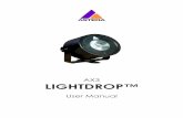 LIGHTDROP Manual (EN).pdfAstera LED Technology GmbH User Manual for AX3 Lightdrop 2018-07-16 Page | 7 4.3 BATTERY While running on battery, the light adjusts its …