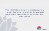 The NSW Government is creating a new Health Retrieval ... · Aeromedical Transport system Structure of ConOps –Health System Context –Operating Environment –Current Helicopter