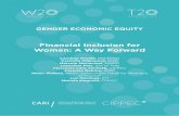 Financial Inclusion for Women: A Way Forwardw20argentina.com/wp-content/uploads/2018/08/... · social status of women limit the broader impact of financial inclusion on women’s