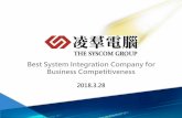Best System Integration Company for Business Competitiveness · VMware VCP, VTSP; EMC EAS, EASE; TrendMicro TCSE; Fortinet FCNSA, FCNSP; RedHat; IBM, and more. Outline •About Syscom
