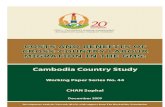 Cambodia Country Study · CHAPTER 3 CASE STUDIES ... 7KH DXWKRU LV JUDWHIXO IRU WKH FRQWULEXWLRQV RI 0V 7XRW 6RNSKDOO\ DQG 0V &KKD\ 3LGRU who were team members at an early stage of