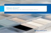 Elan-tron · Elan-tron® SA 60 Series – Alkoxy 1 Part Silicones Adhesives Elan-tron® SA 60 Series is a 1 part condensation cure family (alkoxy) specially designed for corrosion