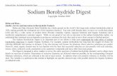 *For Online Consulting Only...Rohm and Haas : the Sodium Borohydride Digest press -F for Searching *For Online Consulting Only 4 TABLE OF CONTENTS I. Properties Page #