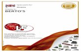 Suitable for: BERTO'S · 2014-10-25 · Spare parts for: Suitable for: This catalogue is automatically generated. Therefore, the sequence of the items might not be always shown at