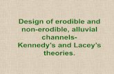Design of erodible and non-erodible, alluvial channels-gn.dronacharya.info/CivilDept/Downloads/question_papers/...Design of erodible and non-erodible, alluvial channels- Kennedy’s