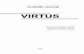 VIRTUSvirtus.conference-ukraine.com.ua/Journal28.pdfScientific Journal Virtus, November # 28, 2018 СONTENT PHILOSOPHY Vasyleha P.A. BIOETHICAL ANALYSIS OF GENE TECHNOLOGY ..... 12