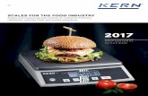 SCALES FOR THE FOOD INDUSTRY - KERN & SOHN · Scales for the food industry Tel. +49 [0] 7433 9933 - 219 Fax[+49 0] 7433 9933 - 29219 lisa.mayer@kern-sohn.com Index KERN scales –