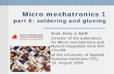Prof. Fritz J. Neff L M H Snefr0001/ENSMMlessonsFJN/... · Prof. Fritz J. Neff Director of the Laboratory for Micro mechatronics and Hybrid integrated thick film circuitS at the University