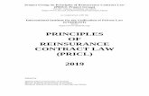 PRINCIPLES OF REINSURANCE CONTRACT LAW (PRICL) 2019c5e36159-2cbc-4686-83ce... · 2019-11-28 · LJ Law Journal Lloyd’s Rep Lloyd's Law Reports Lloyd’s Rep IR Lloyd's Law Reports