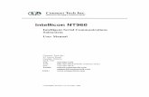 Intellicon NT960 - Connect Tech Inc. · Connect Tech Intellicon NT960 User’s Manual Introduction The Intellicon-NT960 is a high performance intelligent multi-port subsystem that