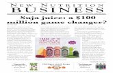 N UTRITION BUSINESS · N EW N UTRITION BUSINESS VOLUME 21 NUMBER 1 –nutrition.com OCTOBER 2015 ISSN 1464-3308 THE JOURNAL FOR HEALTHY EATING, FUNCTIONAL FOODS & NUTRACEUTICALS Pages