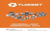 UNIVERSAL JOINT DIMENSIONAL DATA · How to identify and measure universal joint kits Pg 3 Universal joint types Pg 4 - 5 Lubrication points / Bearing cap types Pg 5 Universal joint
