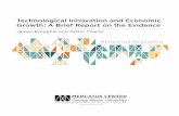 Technological Innovation and Economic Growth: A Brief ......tion, regulation, risk-taking, entrepreneurship, total factor productivity James Broughel and Adam Thierer. “Technological