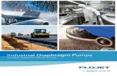 Industrial Diaphragm Pumps - Xylem Inc. · longest-lasting pumps. No matter the application, Flojet can provide a superior pump to match all your requirements. SELF-PRIMING — WET