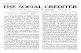 FOR' POLITICAL AND ECONOMIC REAL'ISMsocialcredit.com.au/The Social Crediter/Volume 11/The...The Social Crediter, January 15, 1944. ~HE SOCIAL CREDITER FOR' POLITICAL AND ECONOMIC REAL'ISM