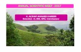K. ALTHAF AHAMED KABEER Scientist - D, BSI, SRC, Coimbatore · 2017-05-23 · GUIDENCE: Dr. V.J. NAIR, Emeritus Scientist, BSI SRC, Coimbatore Ph. D. AWARDED: 2008 Belong to Poaceae,