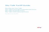 Sky Talk Tariff Guide 2020-02-17آ  Sky Talk Line Rental Sky Talk customers must take line rental from