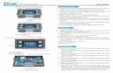SKU:200391 DROK Delay Relay Module Product FeaturesitS.pdf · b) Set working mode, working mode flashes as a reminder. Switch working mode by pressing up / down button. c) Short press