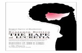 THE RAPE LUCRETIA - coópera: Project Opera of … program FINAL for print.pdfThe Rape of Lucretia was not Britten’s first important operatic work, but it was the one that confirmed