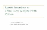Restful Interfaces to Third-Party Websites with Pythonpowertwenty.com/kpd/downloads/Restful_Interfaces_to...Motivation –Why REST? consuming a SOAP web-service in J2EE Simple call