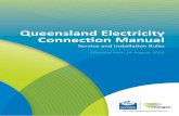 Queensland Electricity Connection Manual · 2018-09-13 · Queensland Electricity Connection Manual Check this is the latest version before use. ii EX Manual 01811 Ver 2 EE NA000403R509