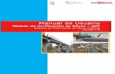 MANUAL DEL USUARIO - OAS · 2015-12-28 · Sistema de Información de Obras Públicas – Módulo de Verificación de Obras OCI- Versión 1.0 2 Manual del usuario Módulo de verificación