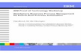 IBM Proof of Technology Workshop WebSphere Business ......IBM Software Page 4 Discovering the value of Business Process Management for End-to-End Process Automation 1.1 Importieren