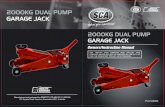 WARRANTY - Supercheap Auto...hydraulic system. This can interfere with the jacks lifting performance. To alleviate this problem: 1. Ensure the jack is in lowered position. Open the