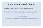 Regulatory control layer for CO2 capturing casemehdi.panahi.profcms.um.ac.ir/imagesm/1310/Plantwide...PlantwideControl Course Regulatory control layer for CO2 Capturing process Ref.: