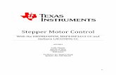 Stepper Motor Control - Michigan State Universityinduction, and stepper motors. They are each used for certain applications in many devices ... (IC) and control that IC with a microcontroller
