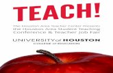 The Houston Area Teacher Center Presents the Houston Area ...atlantis.coe.uh.edu/hatc/hatc-fall-2016.pdf · The Houston Area Teacher Center Presents ... Houston Area Student Teaching