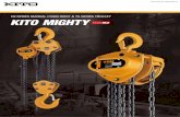 CB SERIES MANUAL CHAIN HOIST & TS SERIES ......CB SERIES MANUAL CHAIN HOIST & TS SERIES TROLLEY KITO MIGHTY Model M3 Printed in Japan 30.10(A.H)CBGE04-022 Distributed by: •The functions