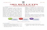 VOLUME 52 No.1 May, 2019 SRS BULLETINcensusindia.gov.in/vital_statistics/SRS_Bulletins/SRS... · 2019-05-30 · 1 volume 52 no.1 may, 2019 srs bulletin sample registration system