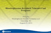 Westinghouse Accident Tolerant Fuel Program ATF Westinghouse (xu).pdf1 Westinghouse Non-Proprietary Class 3 © 2013 Westinghouse Electric Company LLC. All Rights Reserved. Westinghouse