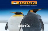 Annual Report 2014 · 2020-02-06 · Jotun manufactures, sells and distributes interior and exterior paints to consumers and professionals ... Saudi Arabia and Yemen. These investments