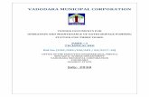 VADODARA MUNICIPAL CORPORATION FORM OF TENDER To, The Municipal Commissioner, Vadodara Municipal Corporation
