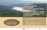 ANNEX 1. TRADE-OFFS BETWEEN HYDROPOWER AND … · ANNEX 1: Trade-offs between hydropower and irrigation development and their cumulative hydrological impacts –A case study from