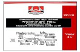 Batemans Bay High School Preliminary HSC · 2019 Year 11 Batemans Bay High School Preliminary HSC Assessment Policy Student and Parent Guide 2019