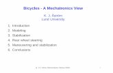 Bicycles - A Mechatronics View - Montefiore Institute · Sommerfeld (1952) Mechanics. Lectures on Theoretical Physics, Vol 1. Academic Press 1952. F. Klein and A. Sommerfeld Theorie