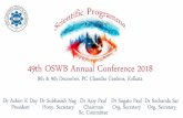 49th OSWB Annual Conference 2018 Progrmme 9.12Judges: Dr. Debasish Bairagi , Dr. Subroto Rakshit , Dr Saurabh Sanyal, Dr Jayanta K Das SDG 01 Dr. Somak Mazumdar Just Peel It!. KPR
