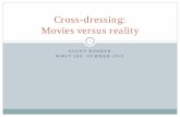 Cross-dressing: Movies versus reality - WordPress.com · Cross-dressing in reality . 7 Cross-dressing that looks more . realistic. or subtle can be seen as very threatening to the